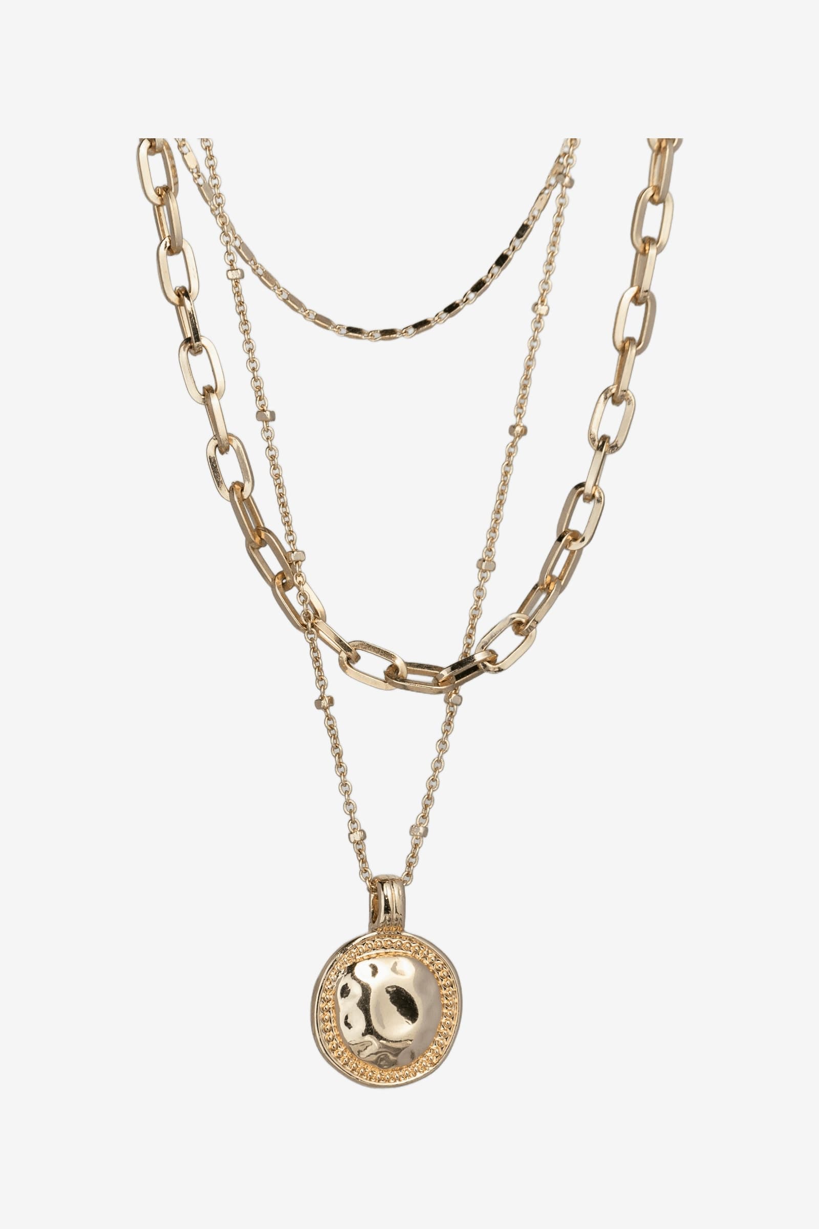 Layla Layered Coin Necklace