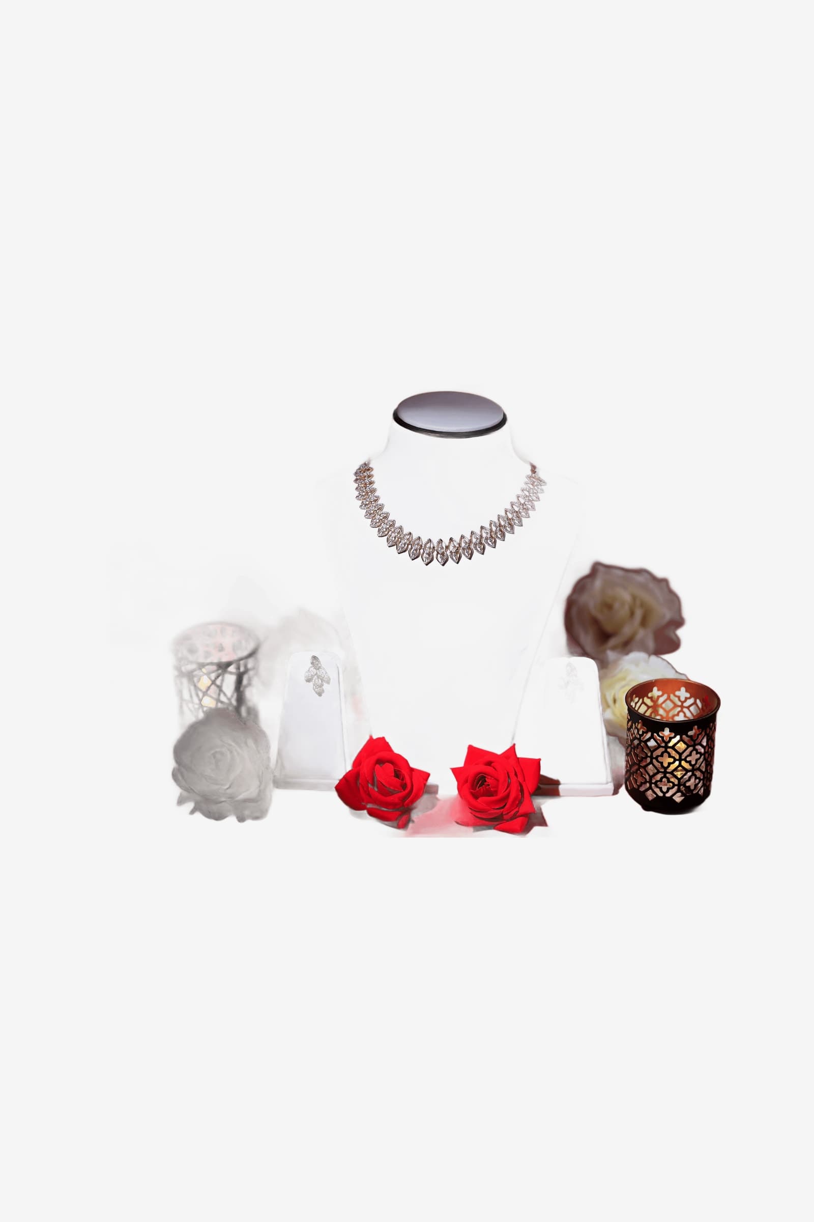 Aiza Crystal Necklace Set