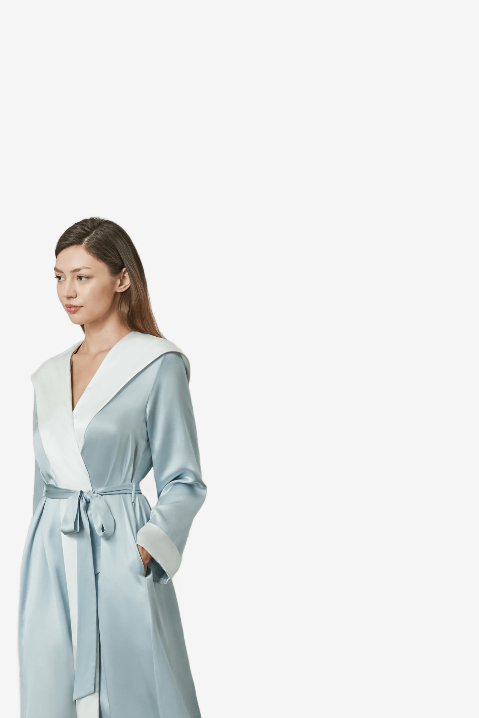 Pearl Satin Robe